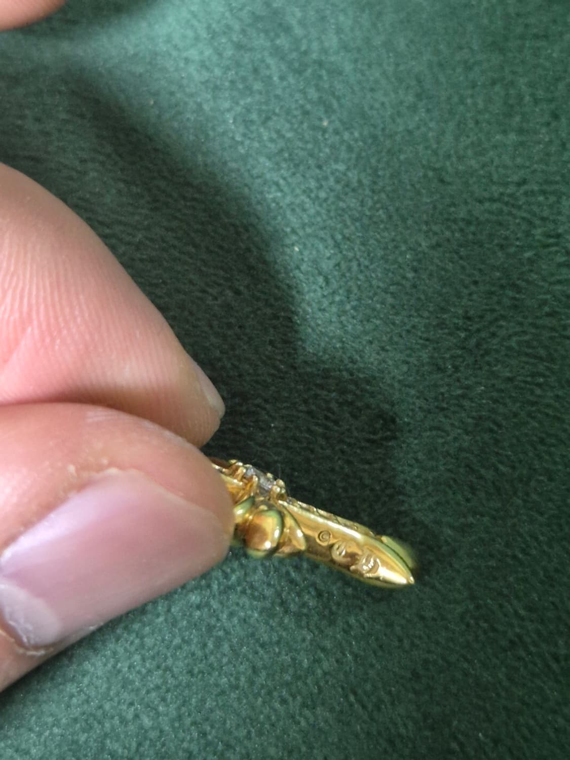 [Os] 크롬하츠 22k 타이니 베이비펫 팬던트 목걸이 상품이미지7