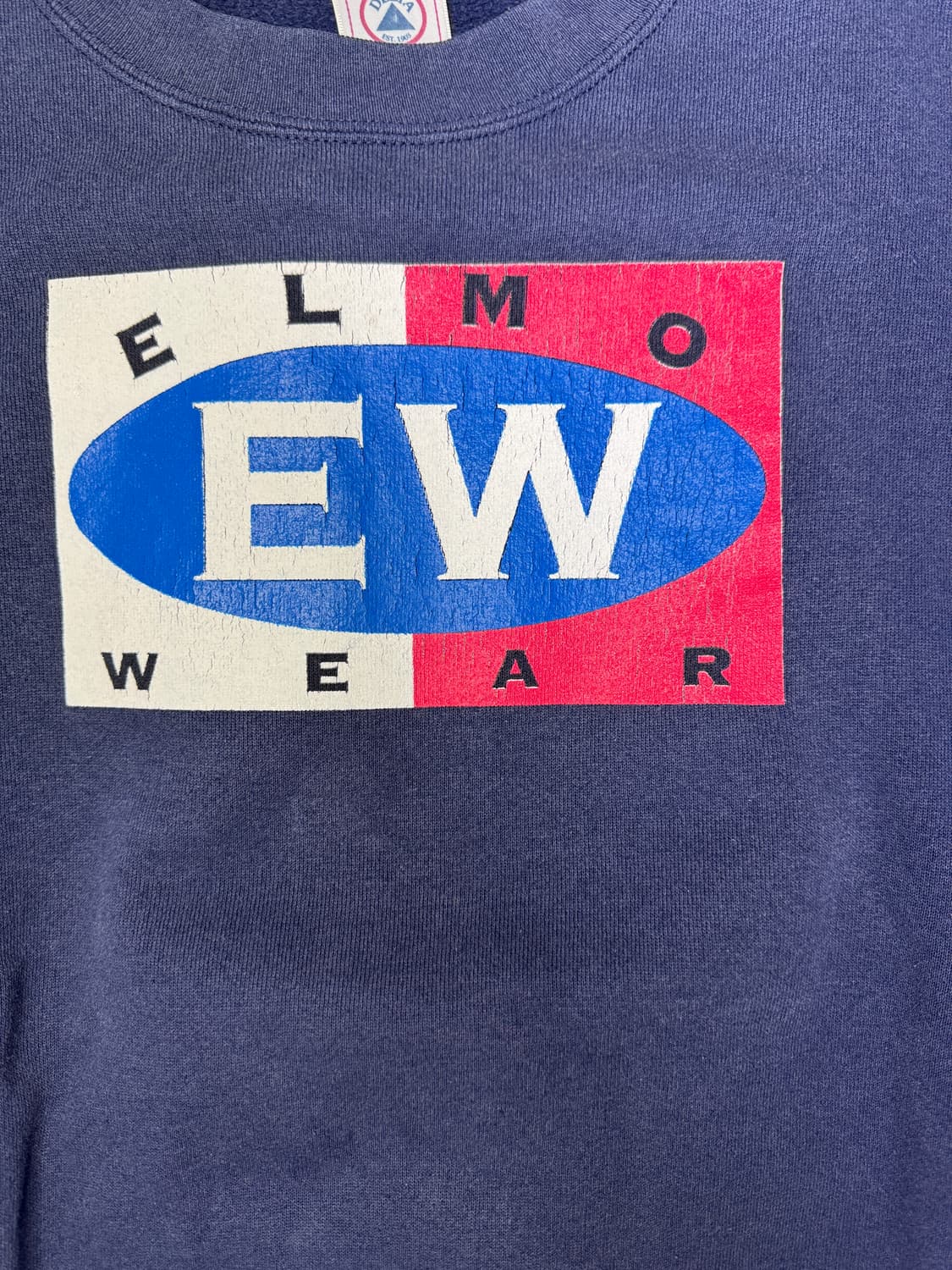 빈티지 90s 엘모웨어 ELMO WEAR 스웻셔츠 맨투맨 XL 상품이미지2