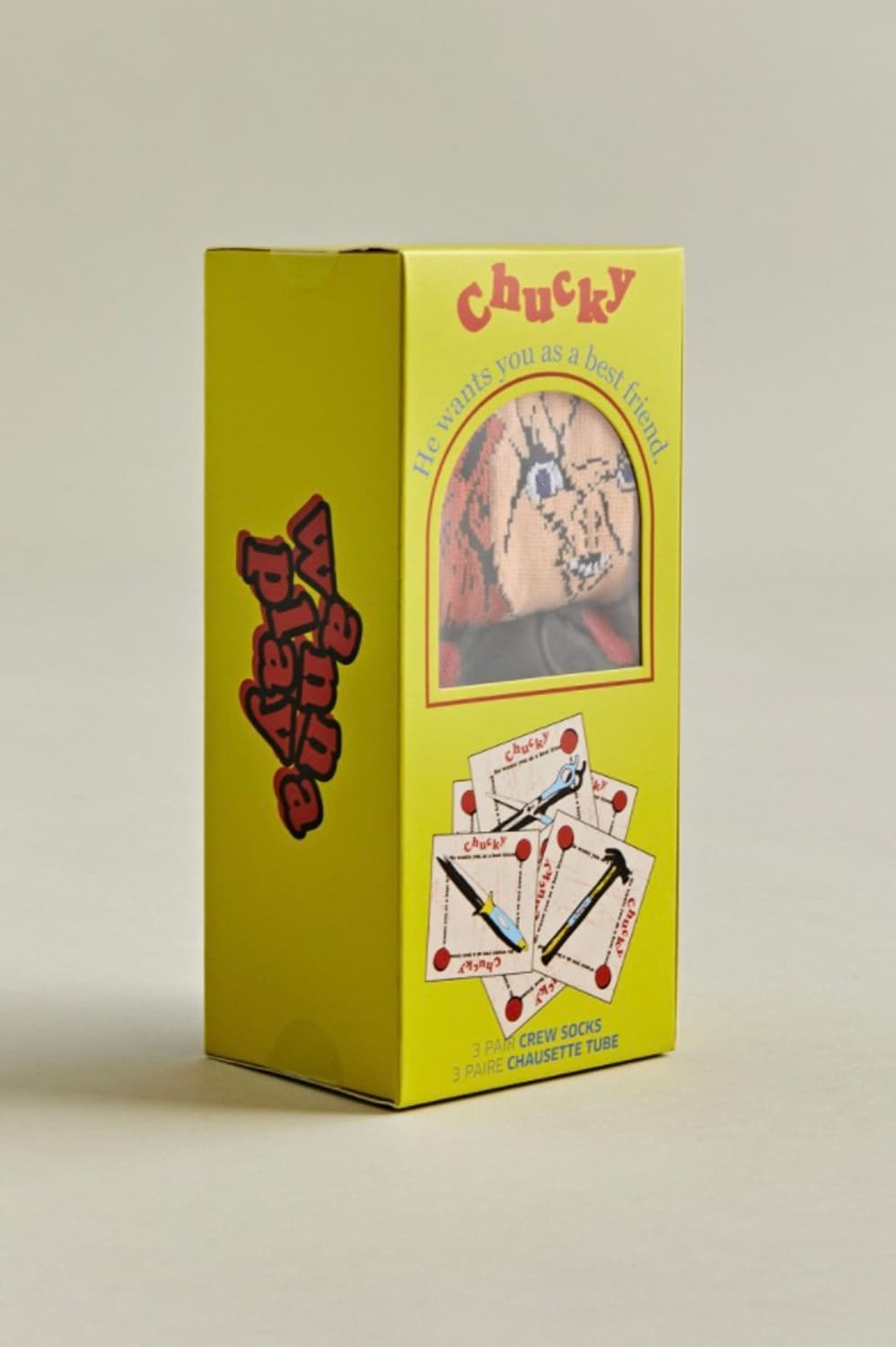 (새상품)처키양말(3p)세트 상품이미지1