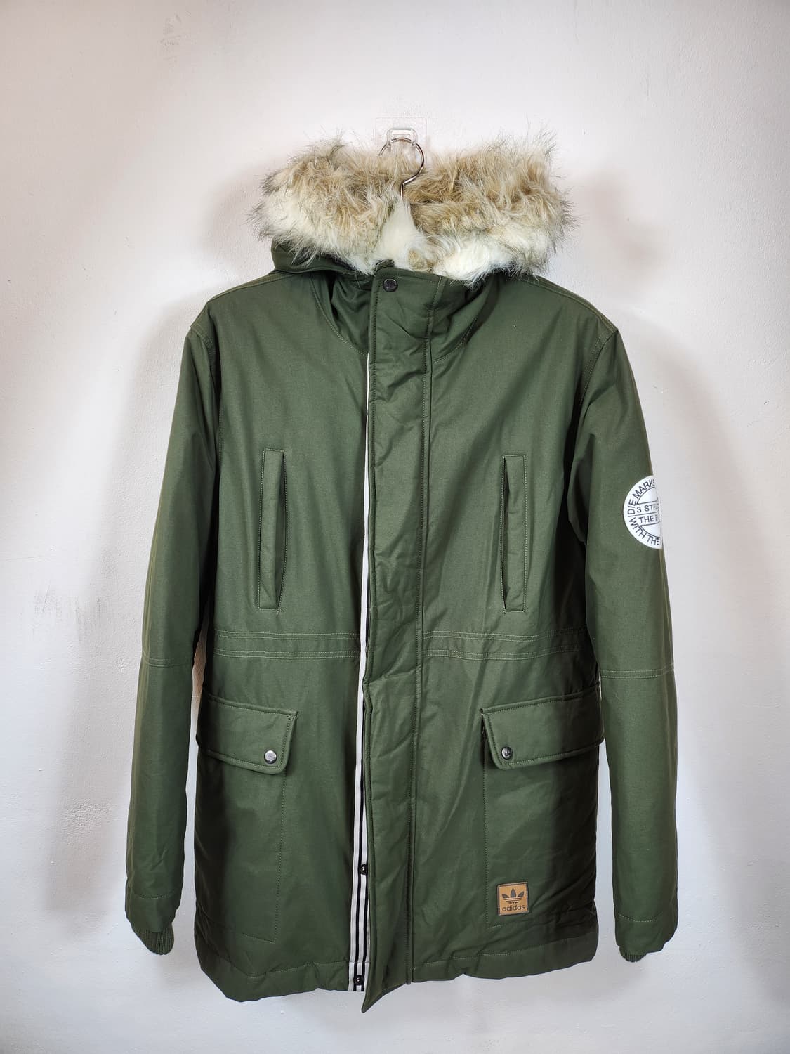 아디다스 카모 다운패딩 파카 95 M 새제품급 상품이미지2