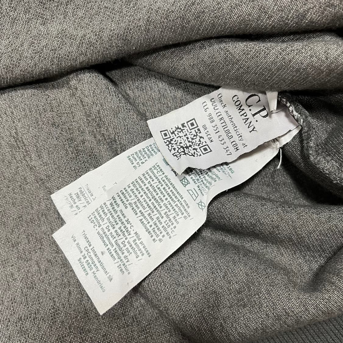 CP 컴퍼니 사이드 렌즈 암포켓 빈티지 후리스 상품이미지7