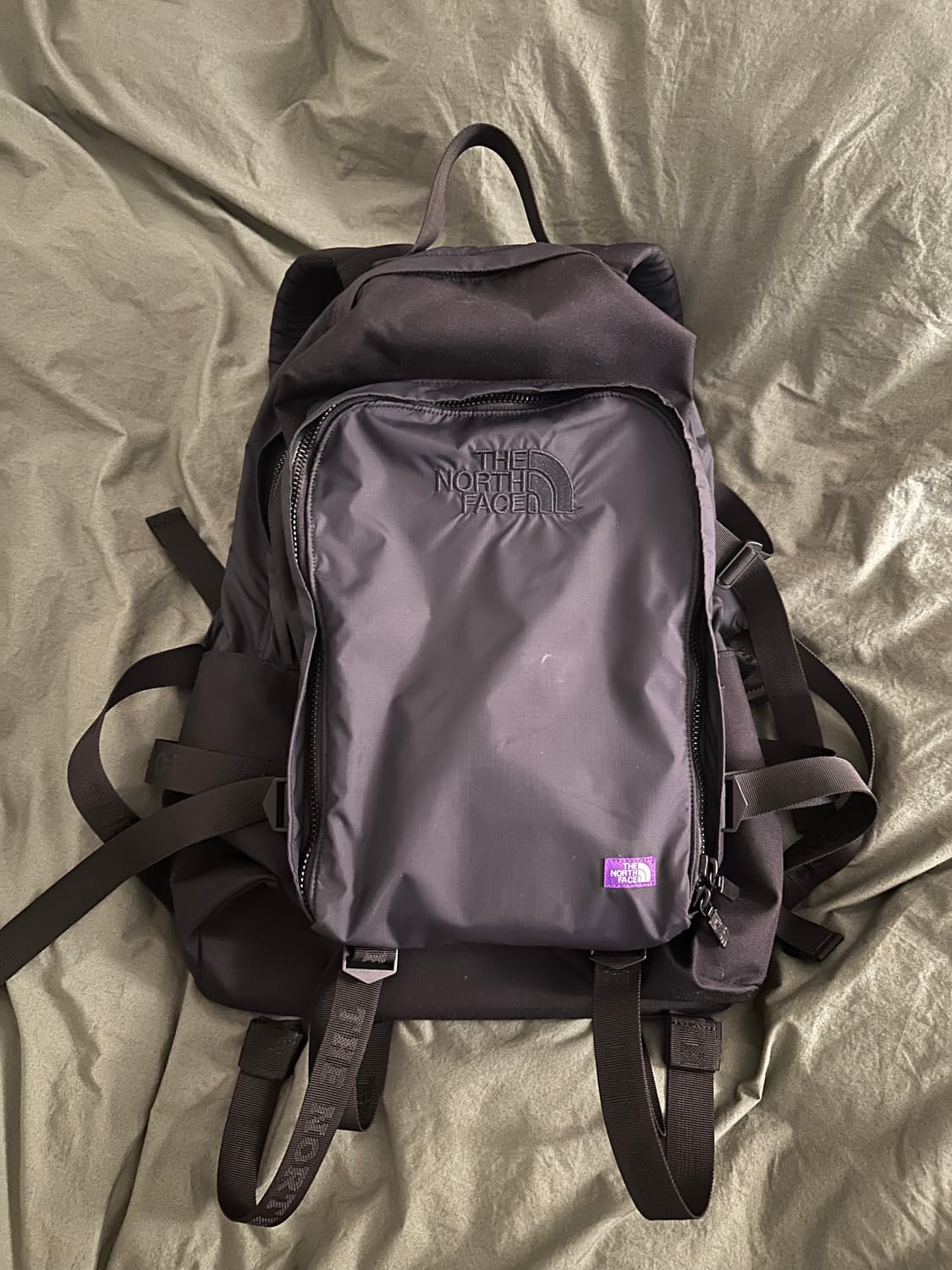 노스페이스 퍼플라벨 코듀라 나일론 데이팩 블랙 상품이미지1