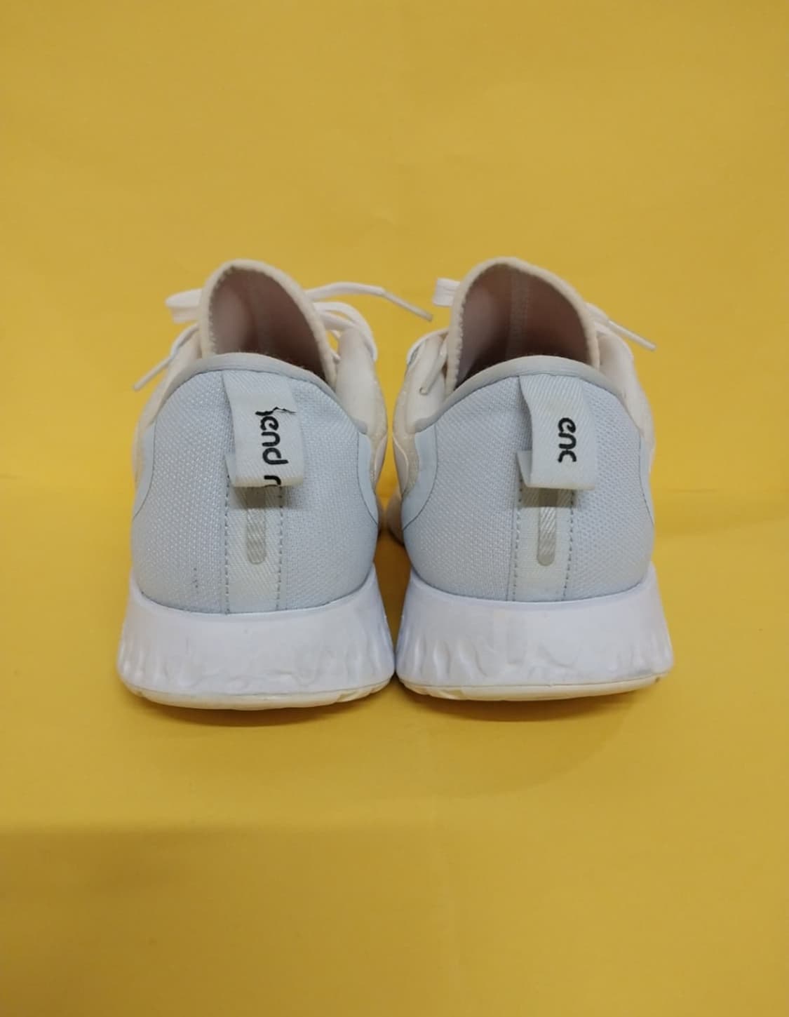 여성 나이키 레전드 리액트 화이트핑크 런닝화, 운동화 (245) 상품이미지4