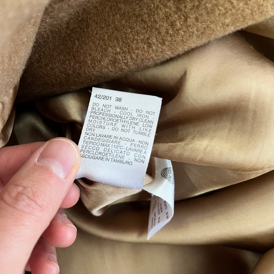 막스마라 라나울 더블코트 38 상품이미지6