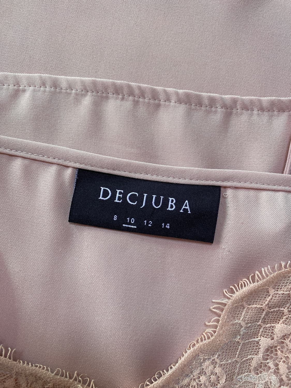 Powder Pink Lace Slip Top 상품이미지5