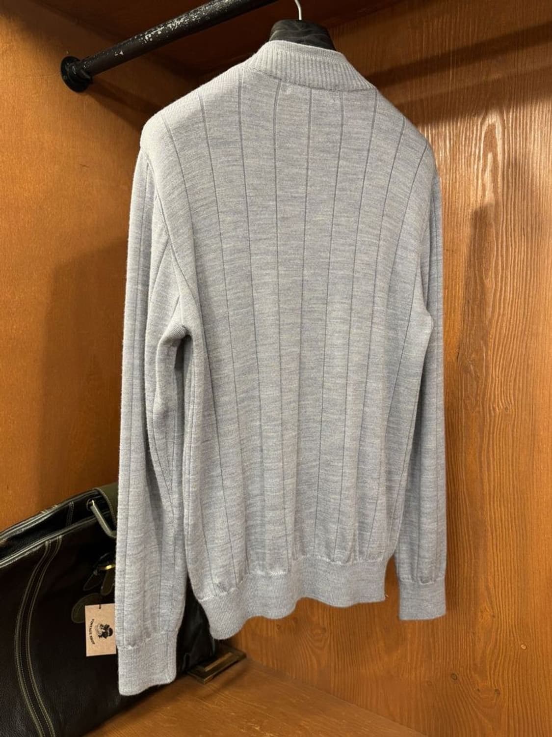 긴자모토키 집업 니트 상품이미지6