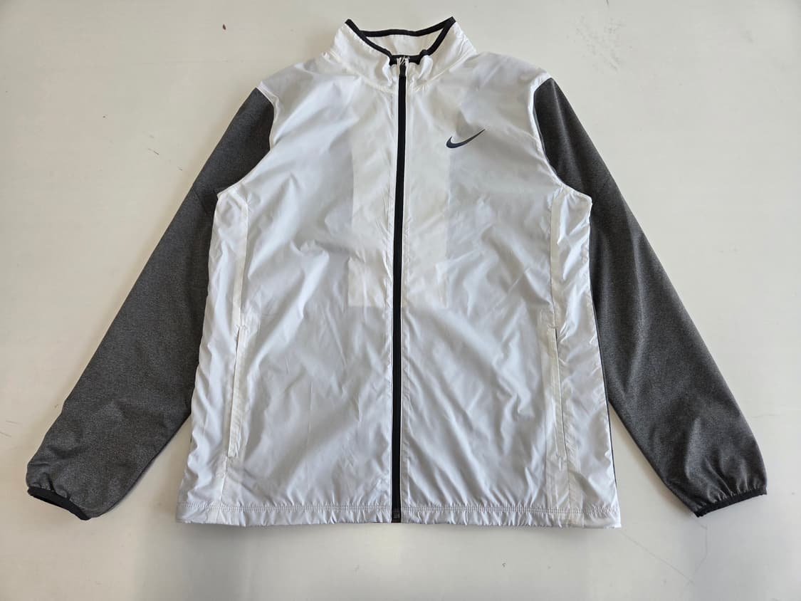 나이키 골프 바람막이 화이트/그레이 XL 상품이미지1