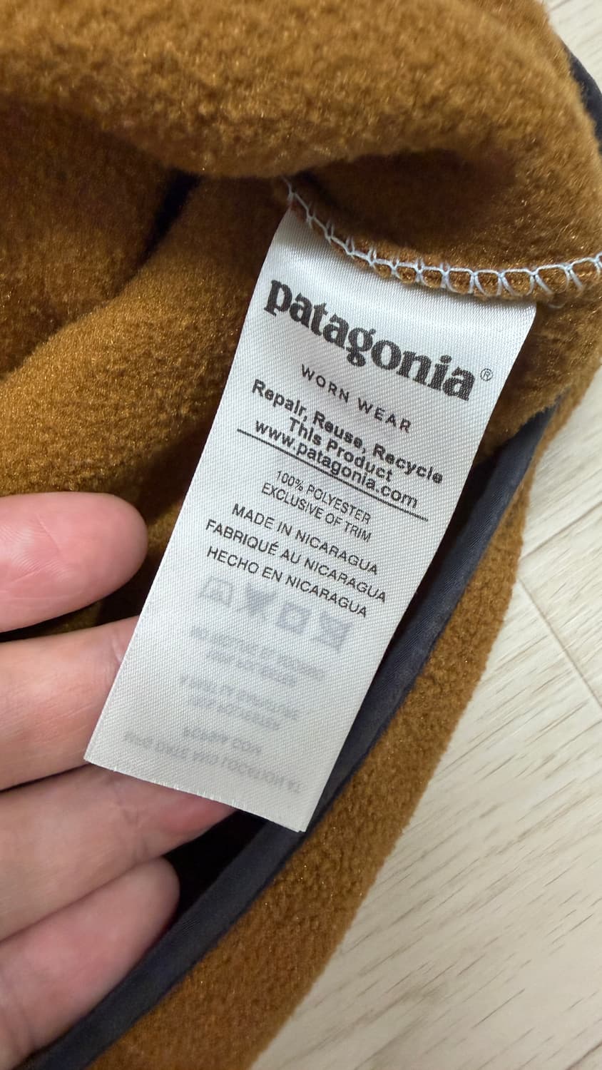 파타고니아 신칠라 투톤 컬러 여성용 사이즈 L 남성 M 사이즈팝니다 상품이미지3