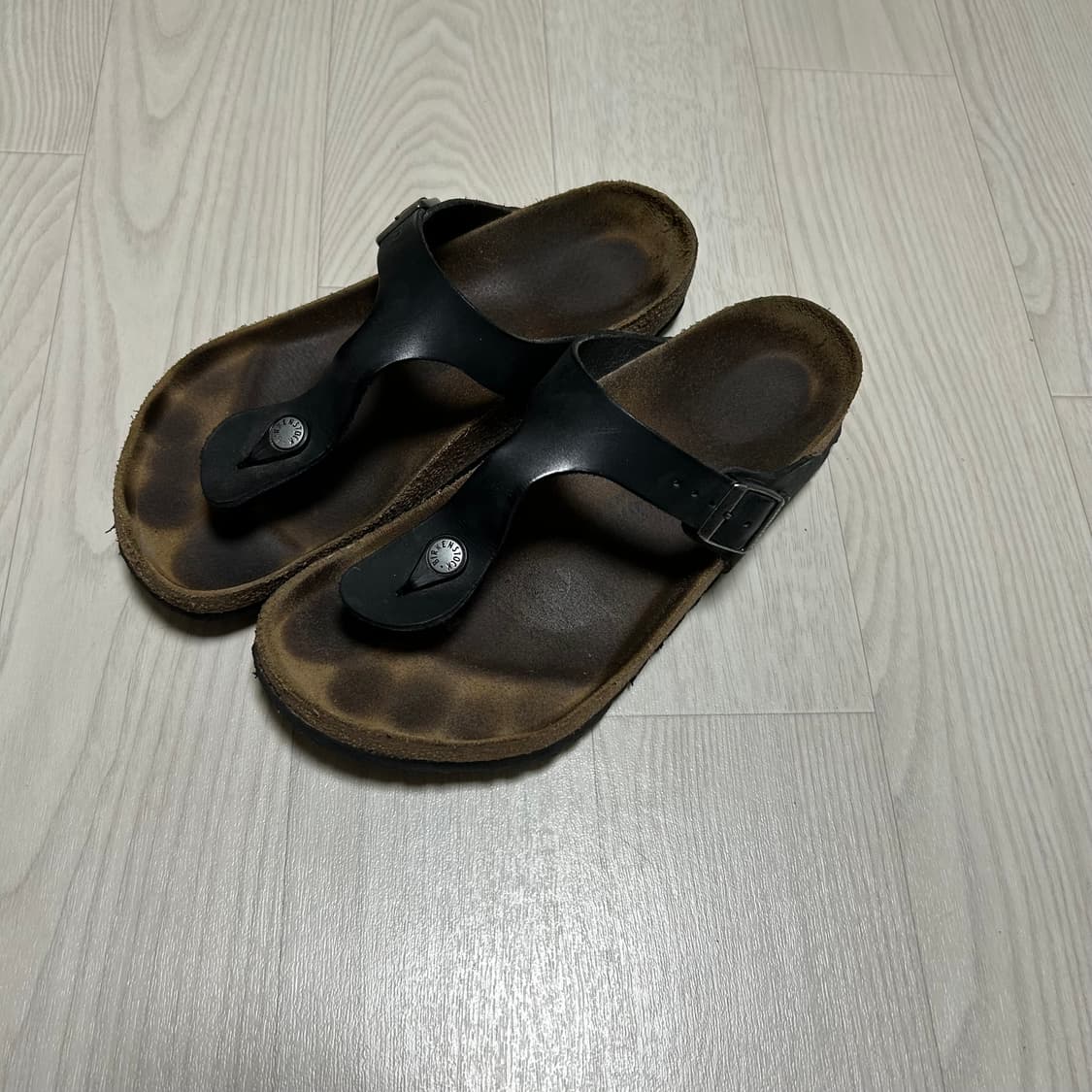 [270] 버켄스탁 지제 쪼리 천연 오일드가죽 상품이미지2