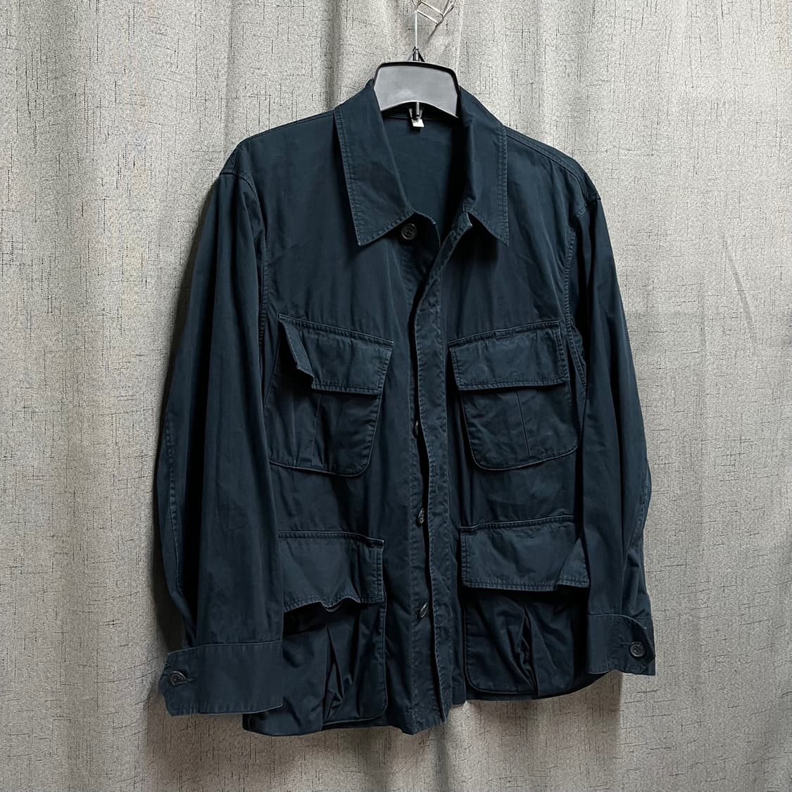 [M] 유니클로 U 밀리터리 워크자켓 남성셔츠 상품이미지4