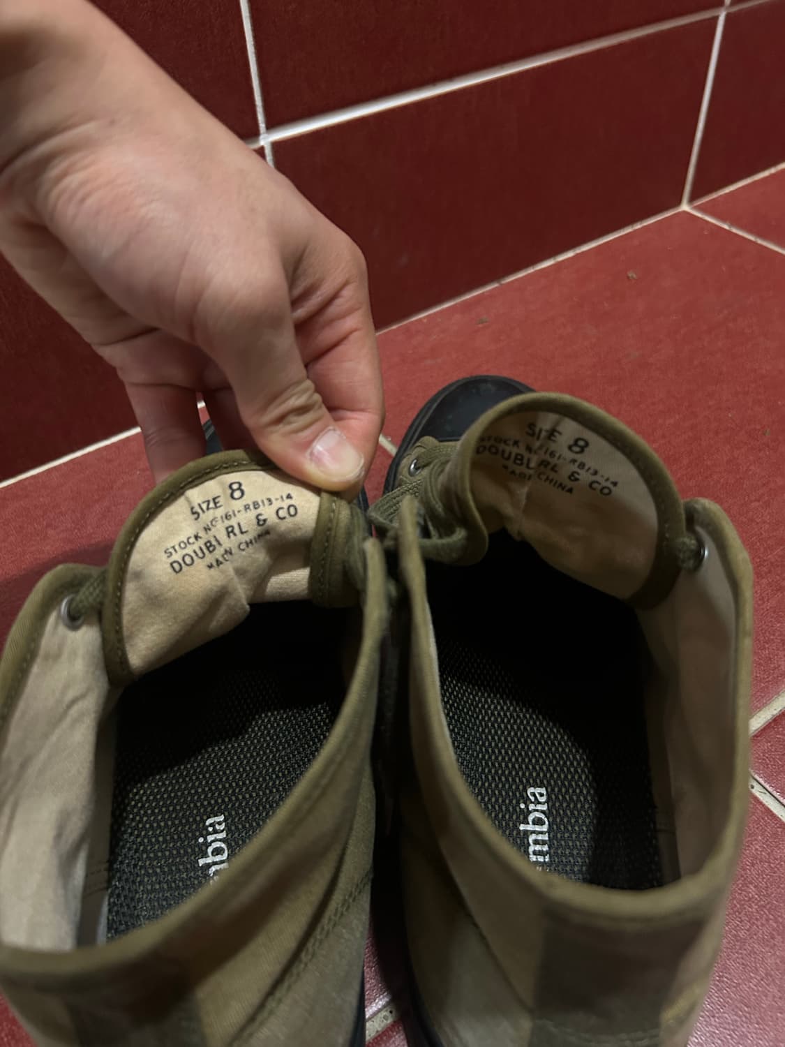 Double RL US8 더블알엘 캔버스 상품이미지5