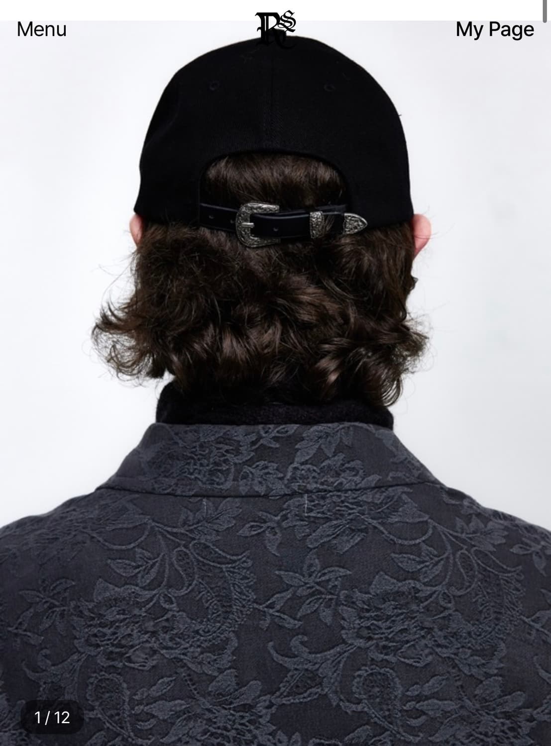 RSSC WESTERN RIVET BALL CAP - BLACK  상품이미지2