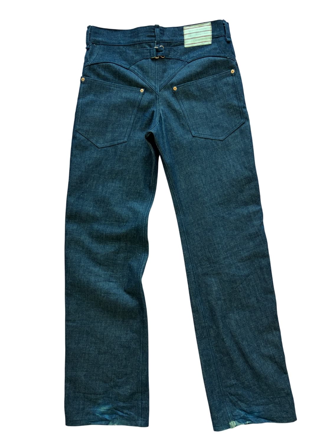 스트레이트 핏 raw 오로라 데님 상품이미지3