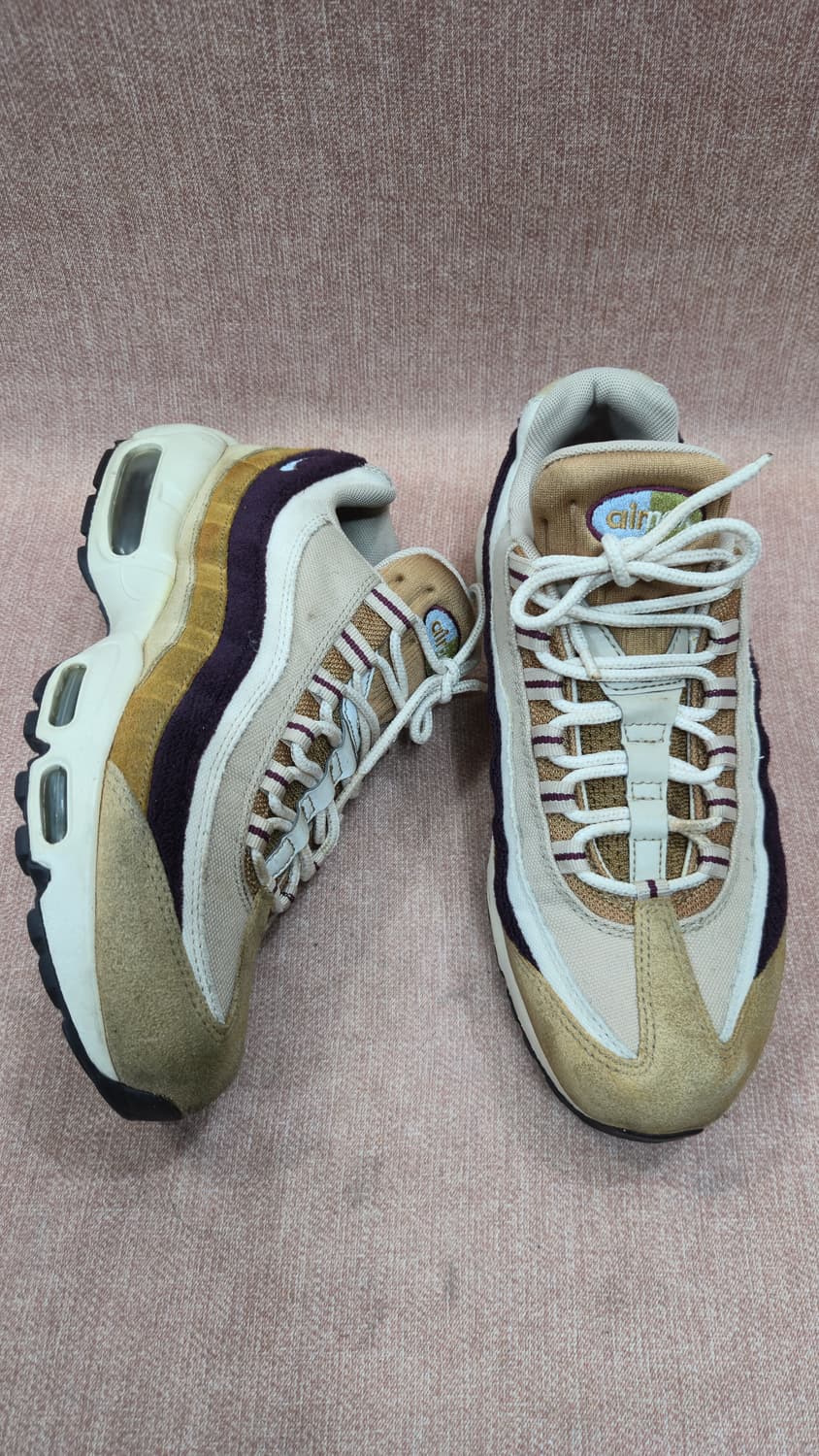 나이키 250mm- 에어맥스 95 프리미엄 바시티팩 데저트샌드 상품이미지1