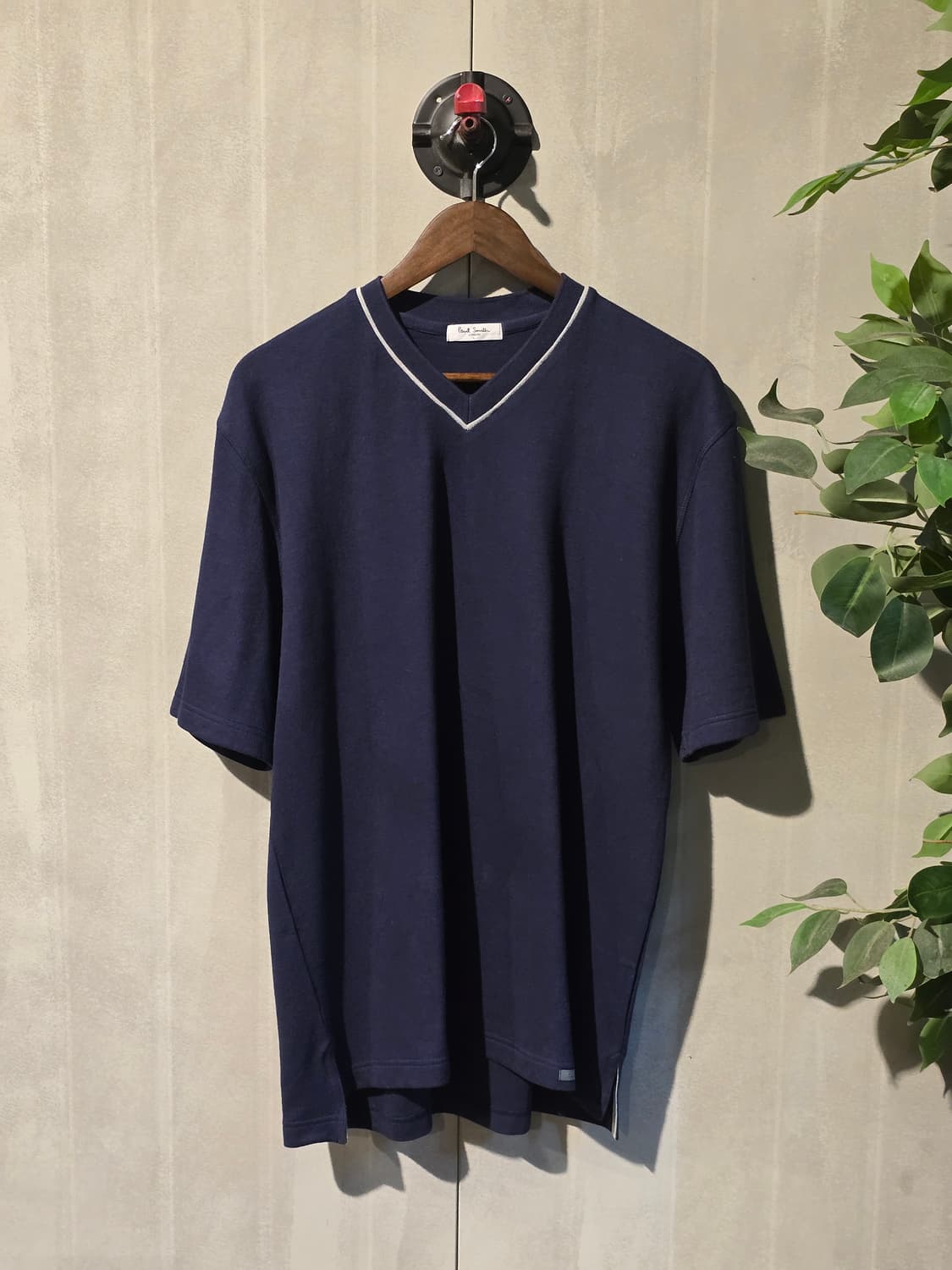  Paul Smith 브이넥 반팔 니트 상품이미지1