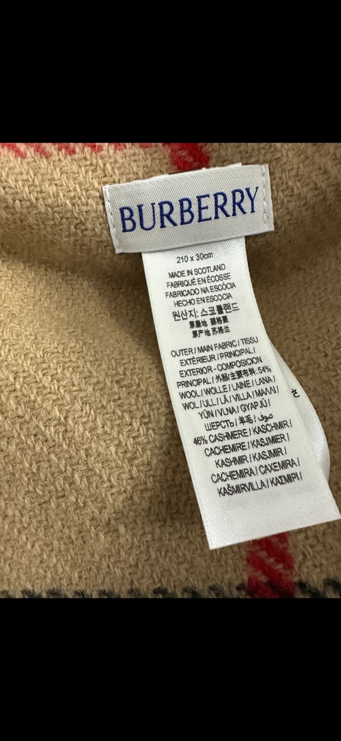 버버리 후드머플러 상품이미지3