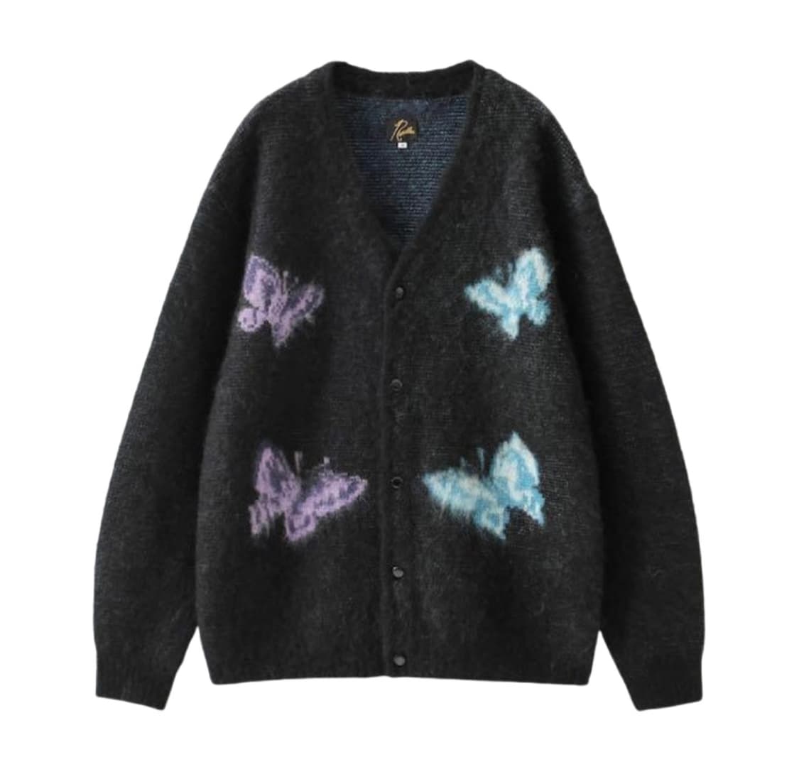 니들스X스튜디오스 모헤어 빠삐용 가디건 상품이미지1