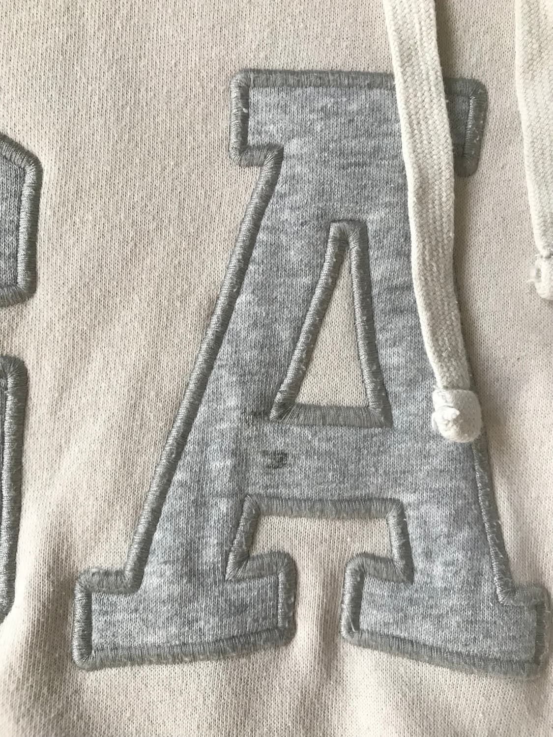 갭 아이보리 오버핏 후드티 상품이미지7