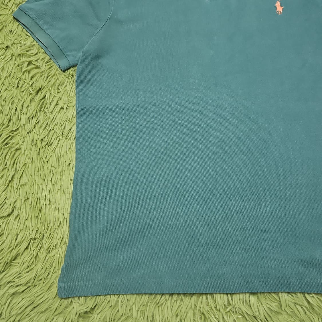 폴로 랄프로렌 커스텀 슬림핏 카라티 (그린/M) 상품이미지5