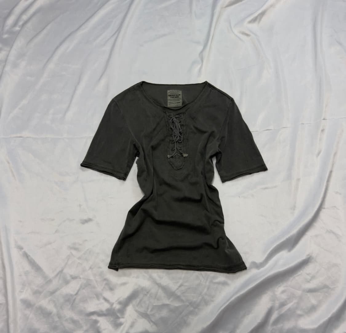 Nicole club lace up half t shirts 상품이미지1