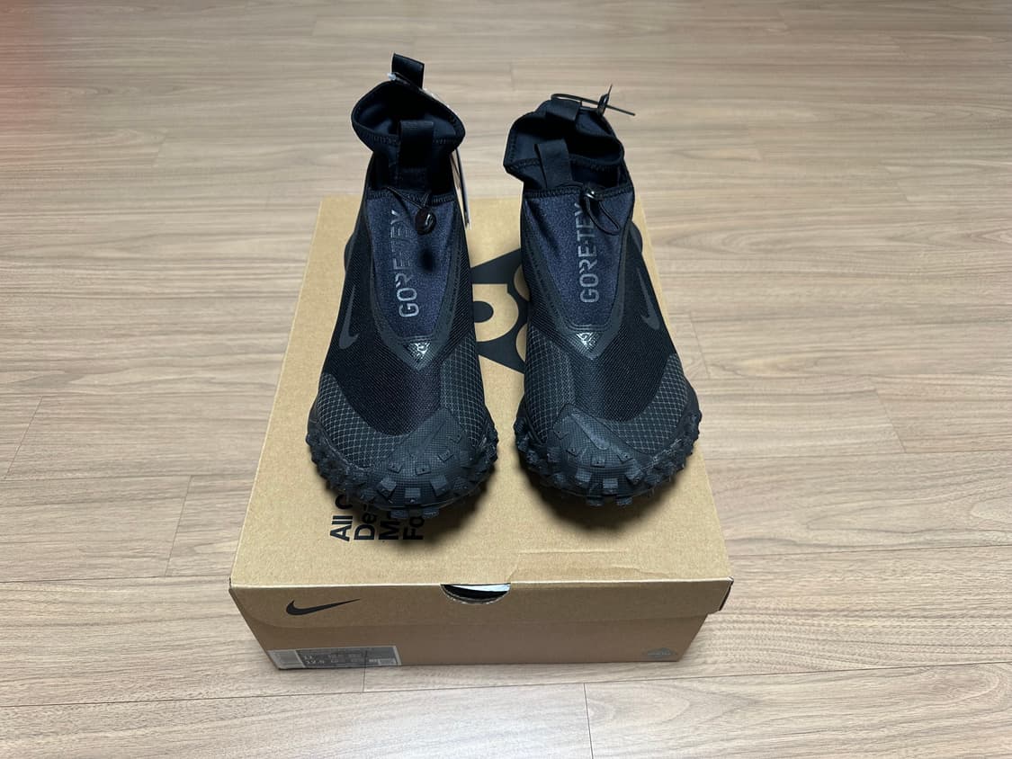 나이키 ACG 마운틴 플라이 고어텍스 블랙 앤 다크 그레이 290 상품이미지3