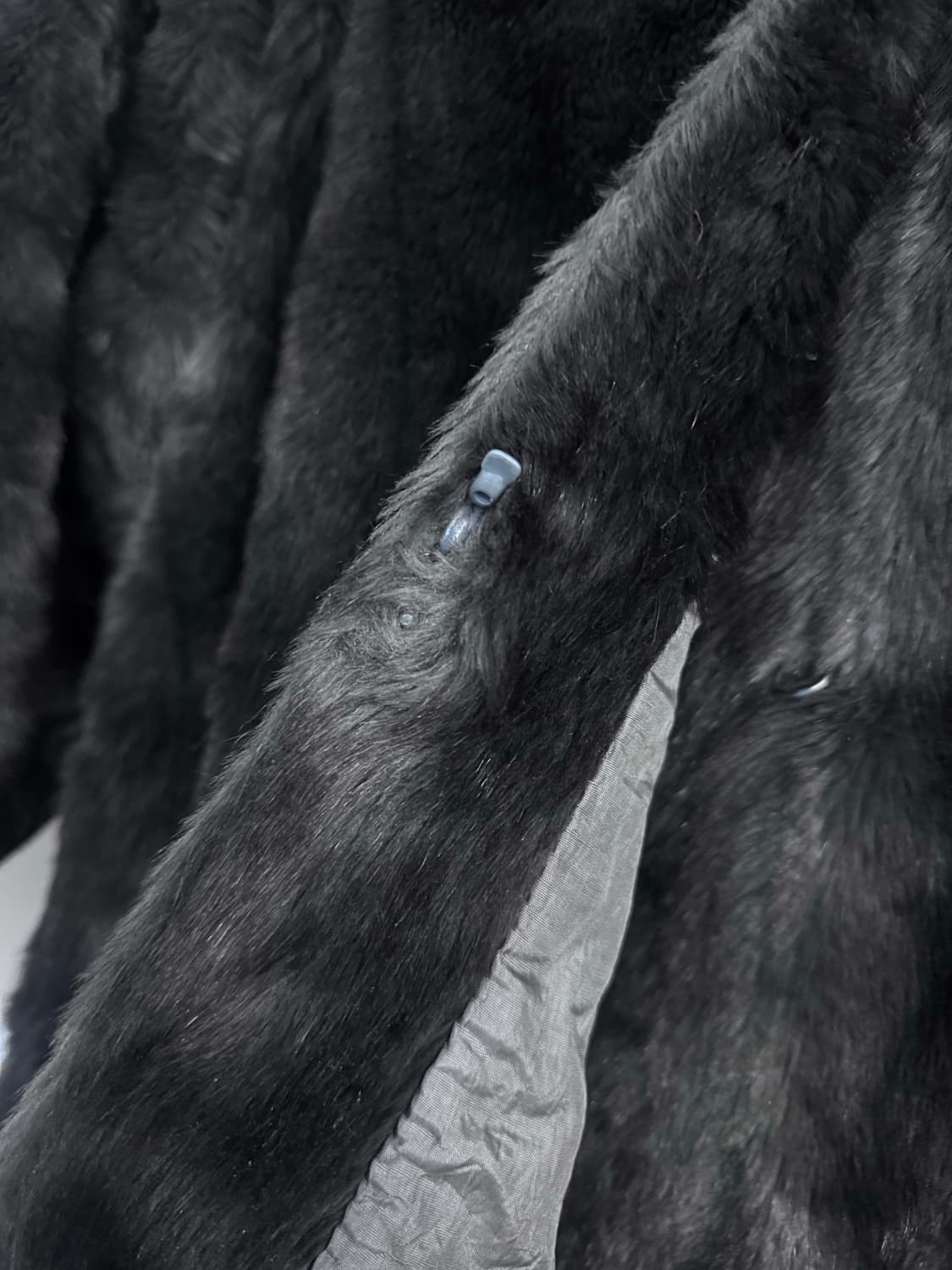 90s paris vintage fur gray 38 상품이미지6