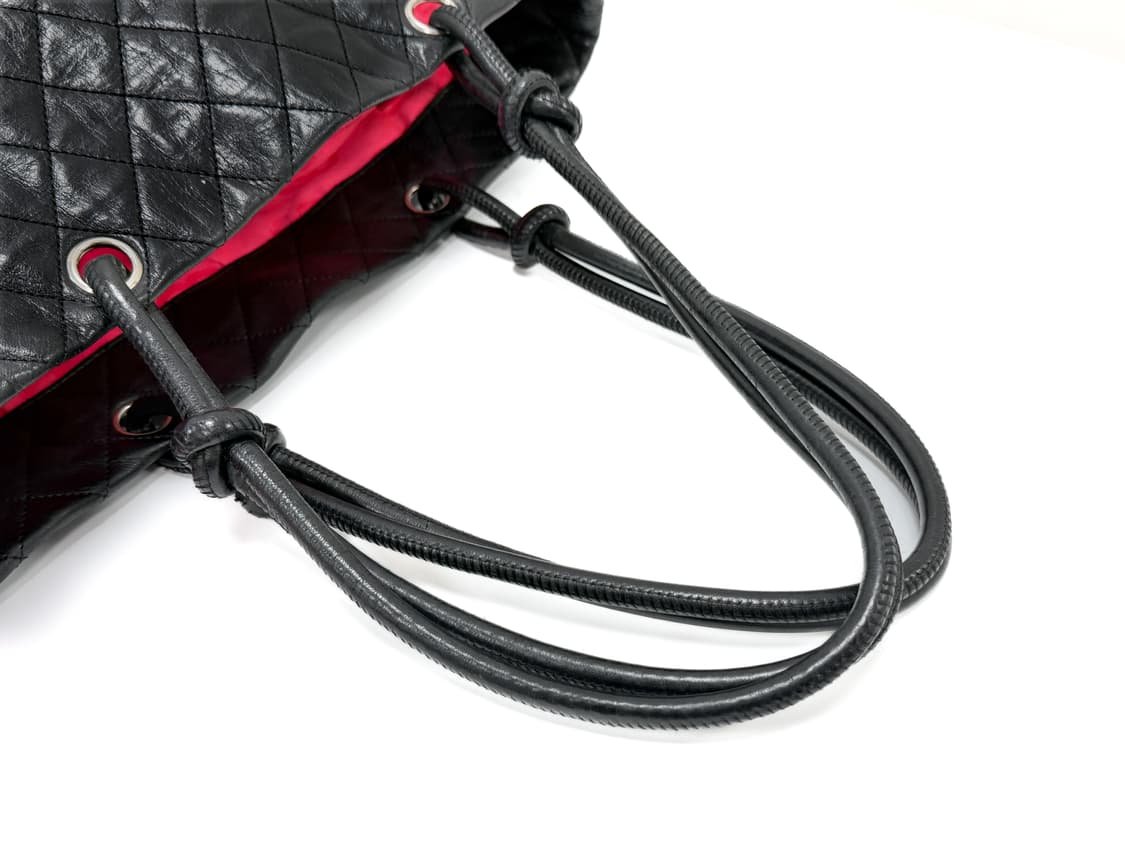 샤넬 깜봉 퀼티드 CC 로고 쇼퍼백 상품이미지5