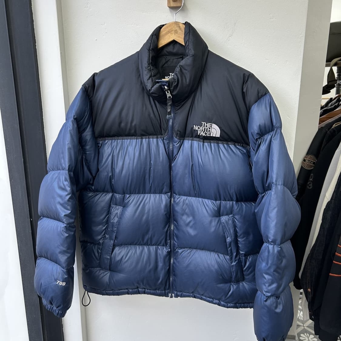 15391 - 노스페이스 700 눕시 네이비 패딩 상품이미지2