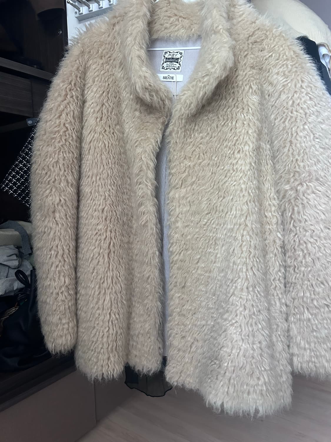 마크들리 브리드 램스퍼 무스탕 자켓 상품이미지4