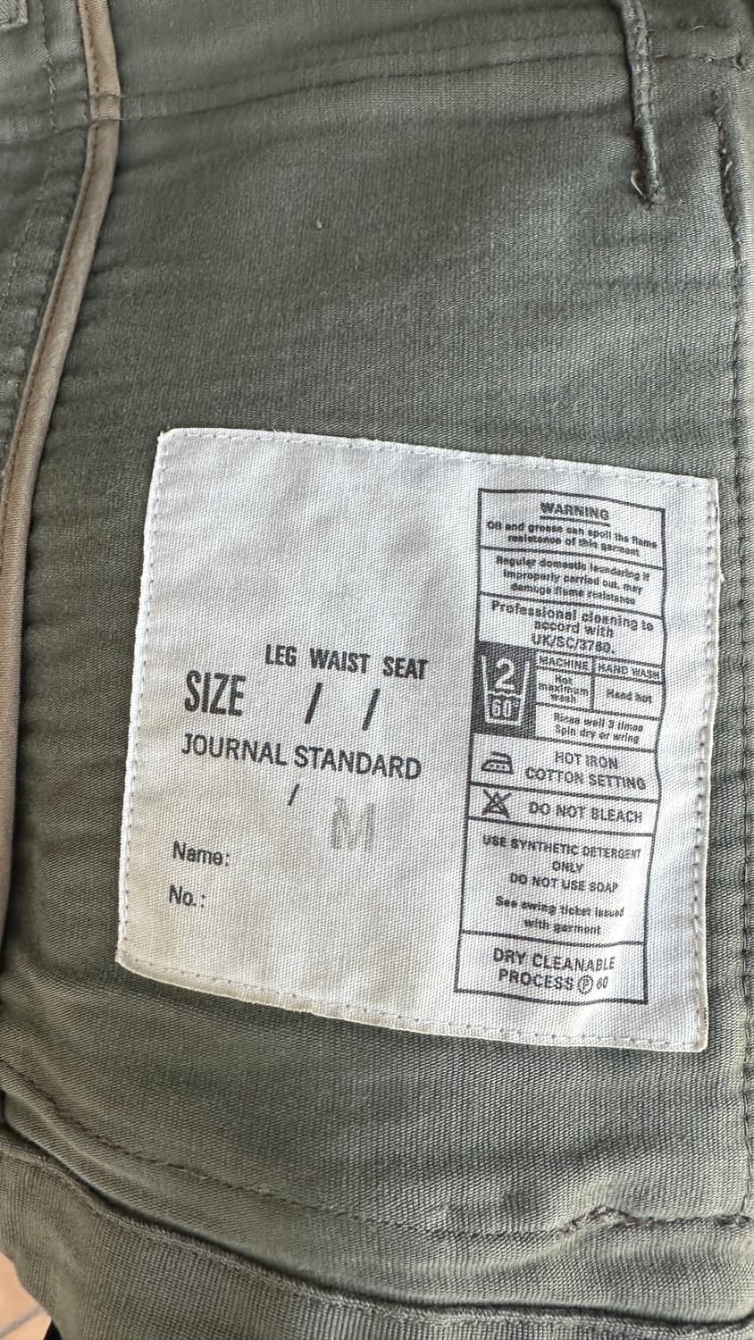 저널스탠다드 워시드 코튼 블레이저 재킷 M 상품이미지6