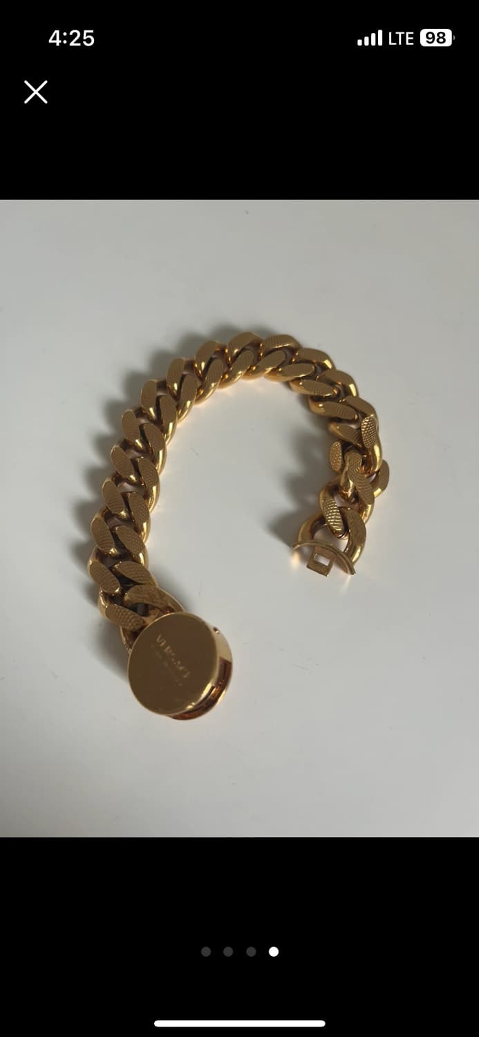 베르사체 메두사 체인 팔찌 상품이미지4