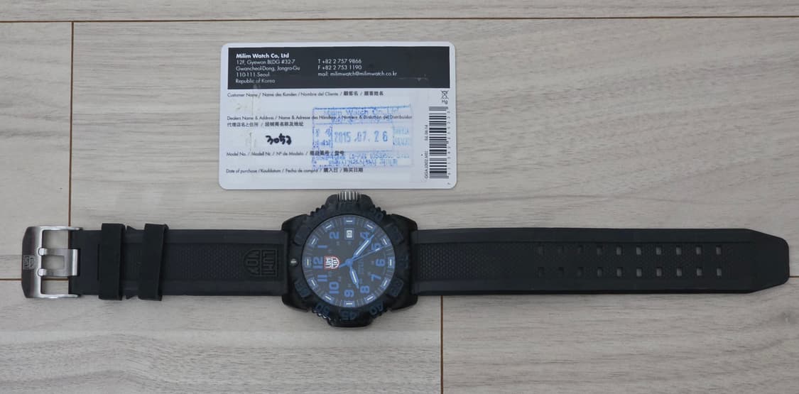 루미녹스 (LUMINOX) 네이비실 칼라마크 XS.3503 스위스 시계 상품이미지6
