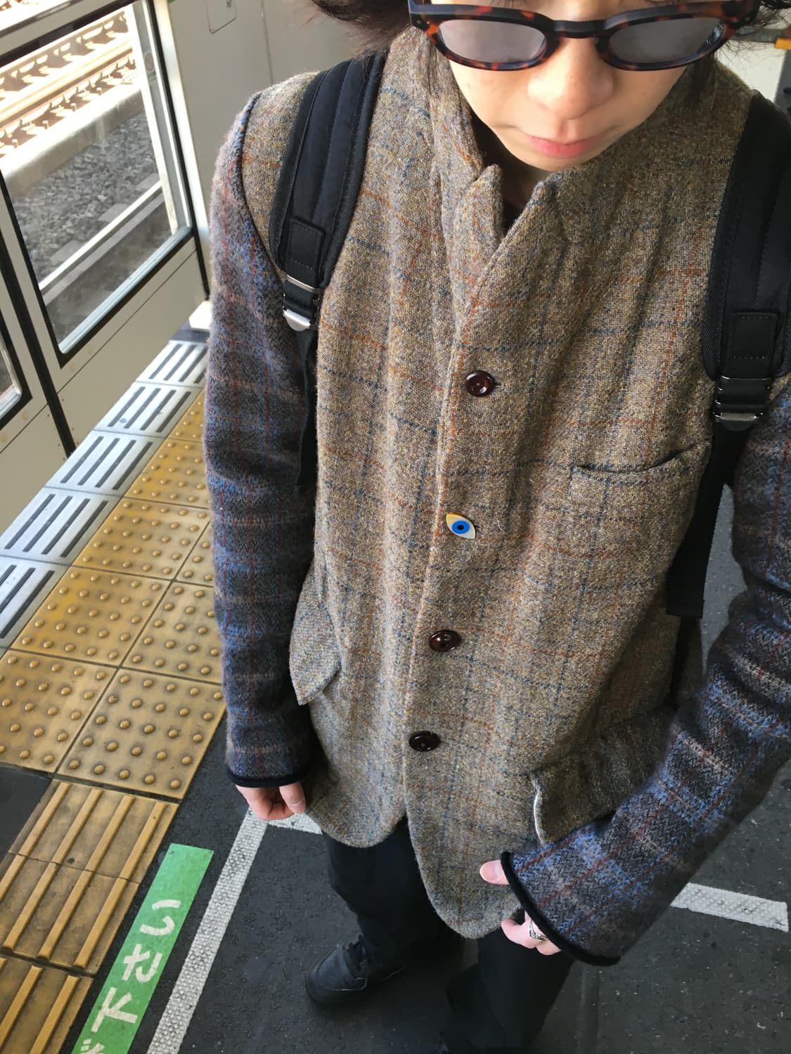 언더커버 Eye-motif  울 자켓 상품이미지1