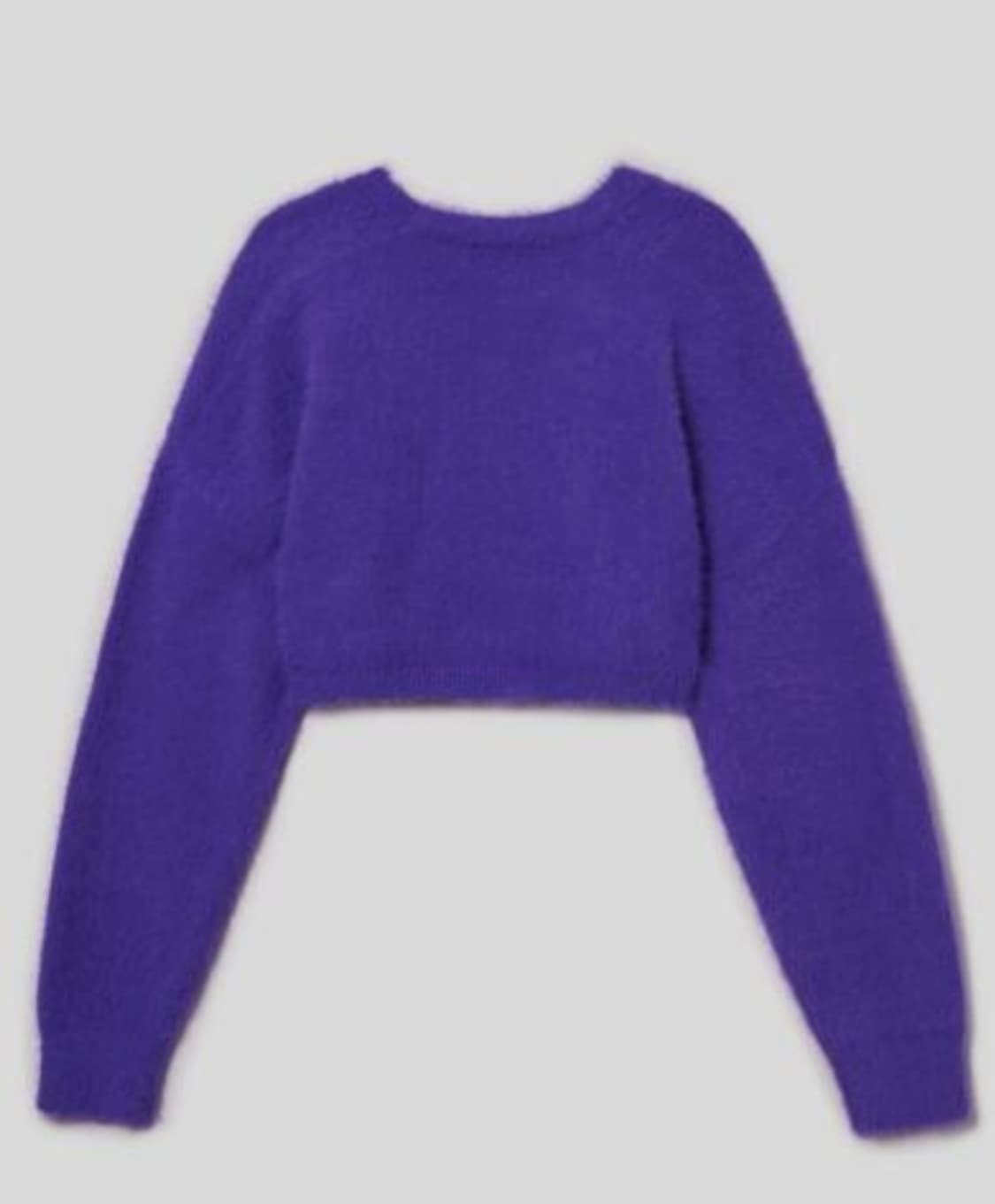 새상품) 에잇세컨즈 볼레로 가디건 퍼플 S(55사이즈) 상품이미지6