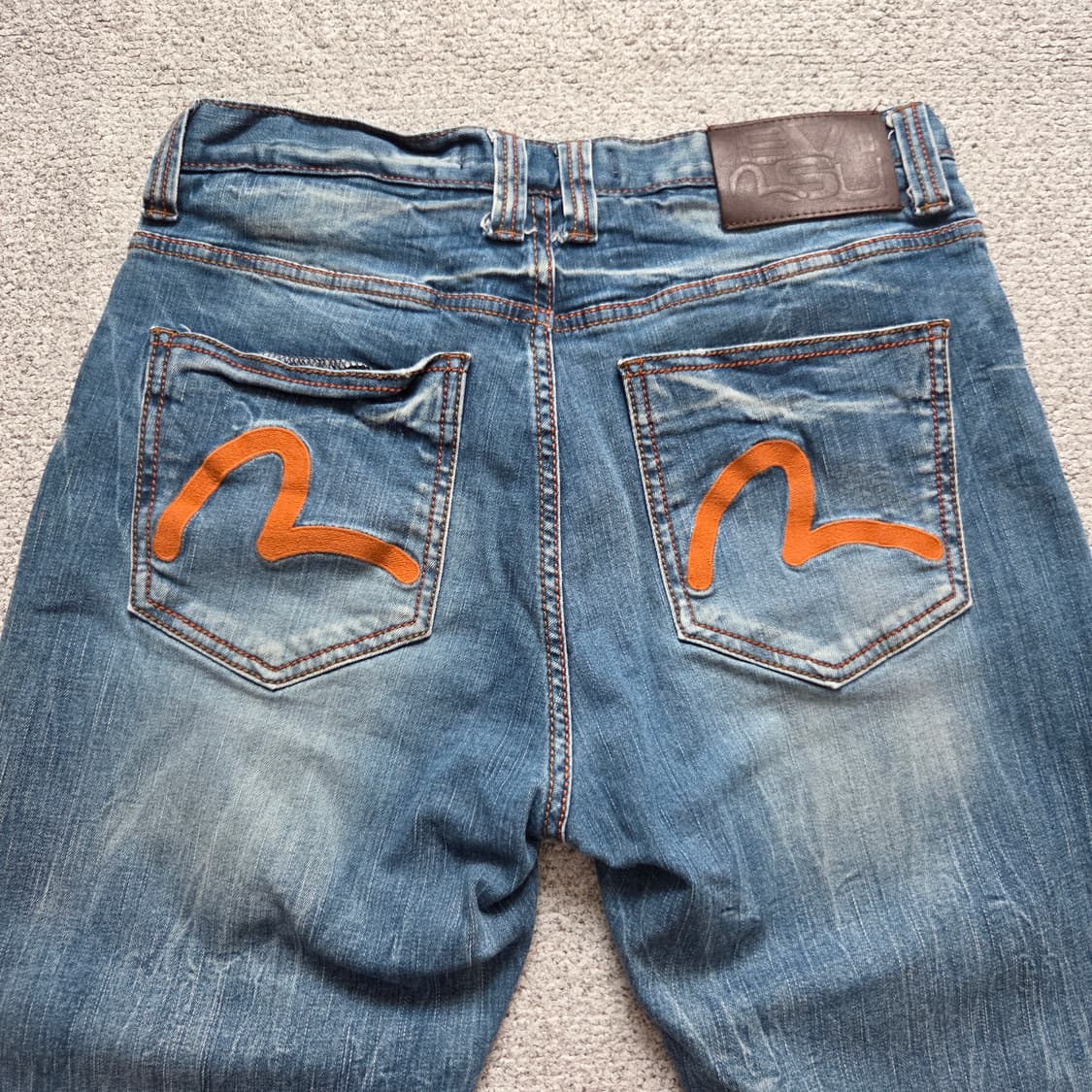 Evisu 에비수 데님 반바지 버뮤다 30 상품이미지7