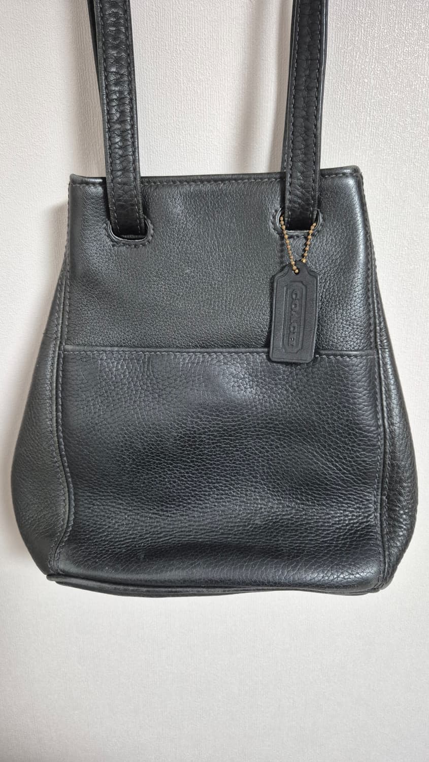 빈티지 올드코치 블랙 숄더백 made in USA 상품이미지2