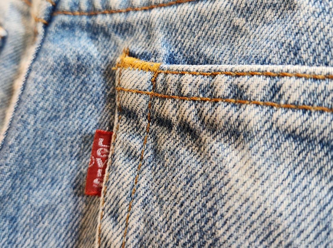 26-27) 90s 리바이스 606-02 빈티지 데님 팬츠 상품이미지3