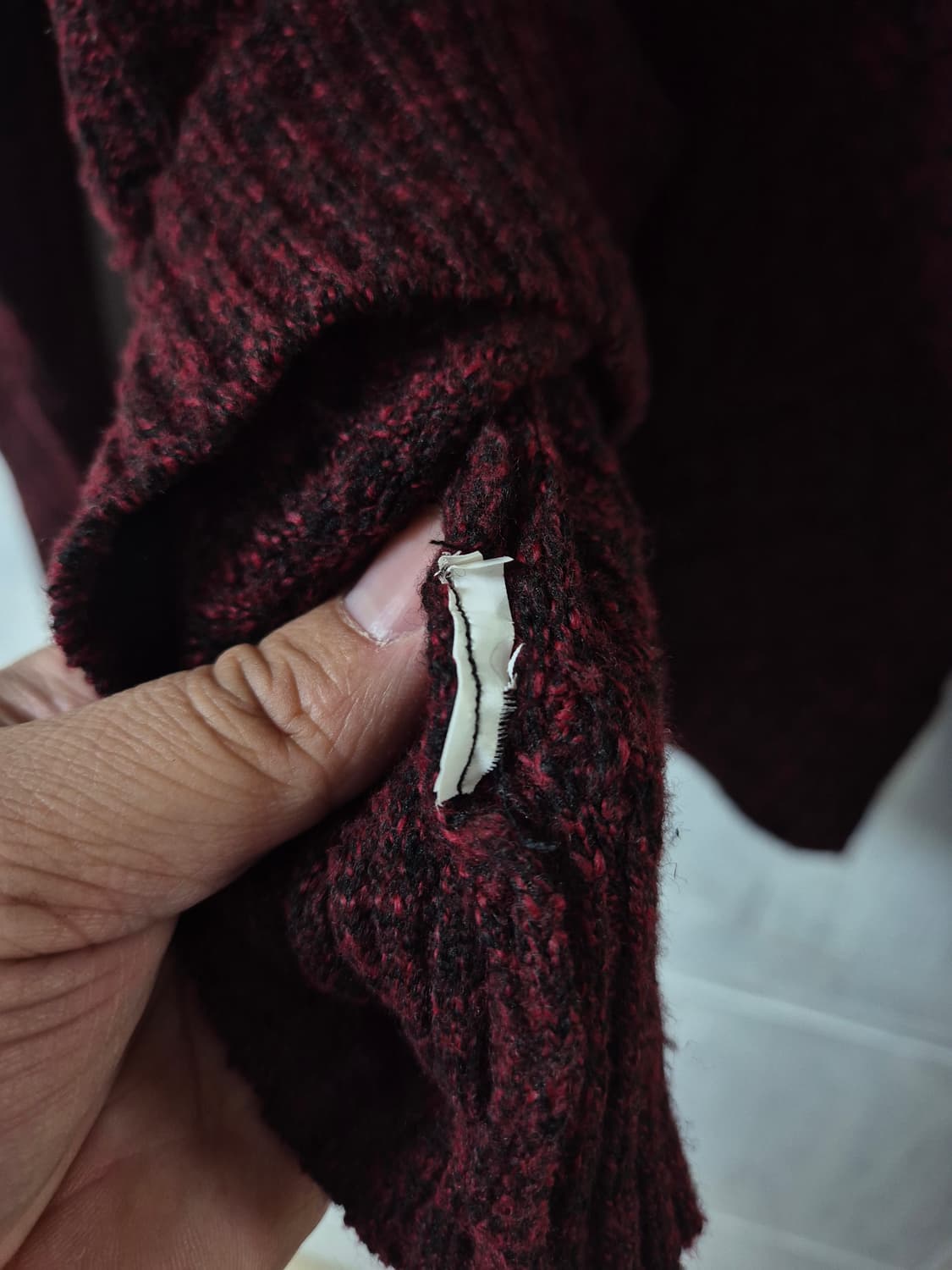 메종키츠네 폭스 헤드 케이블 니트 XL 상품이미지9