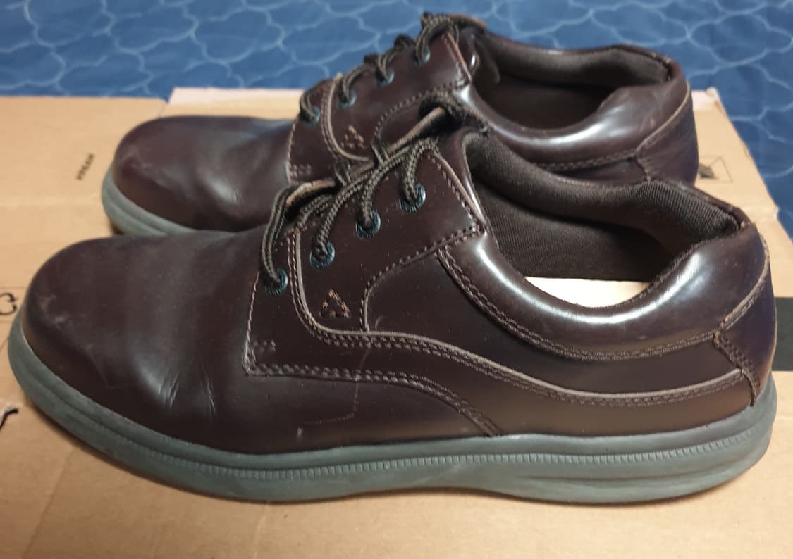 허쉬파피 초경량 클래식 레더 컴포트화 다크브라운 (285) 상품이미지2