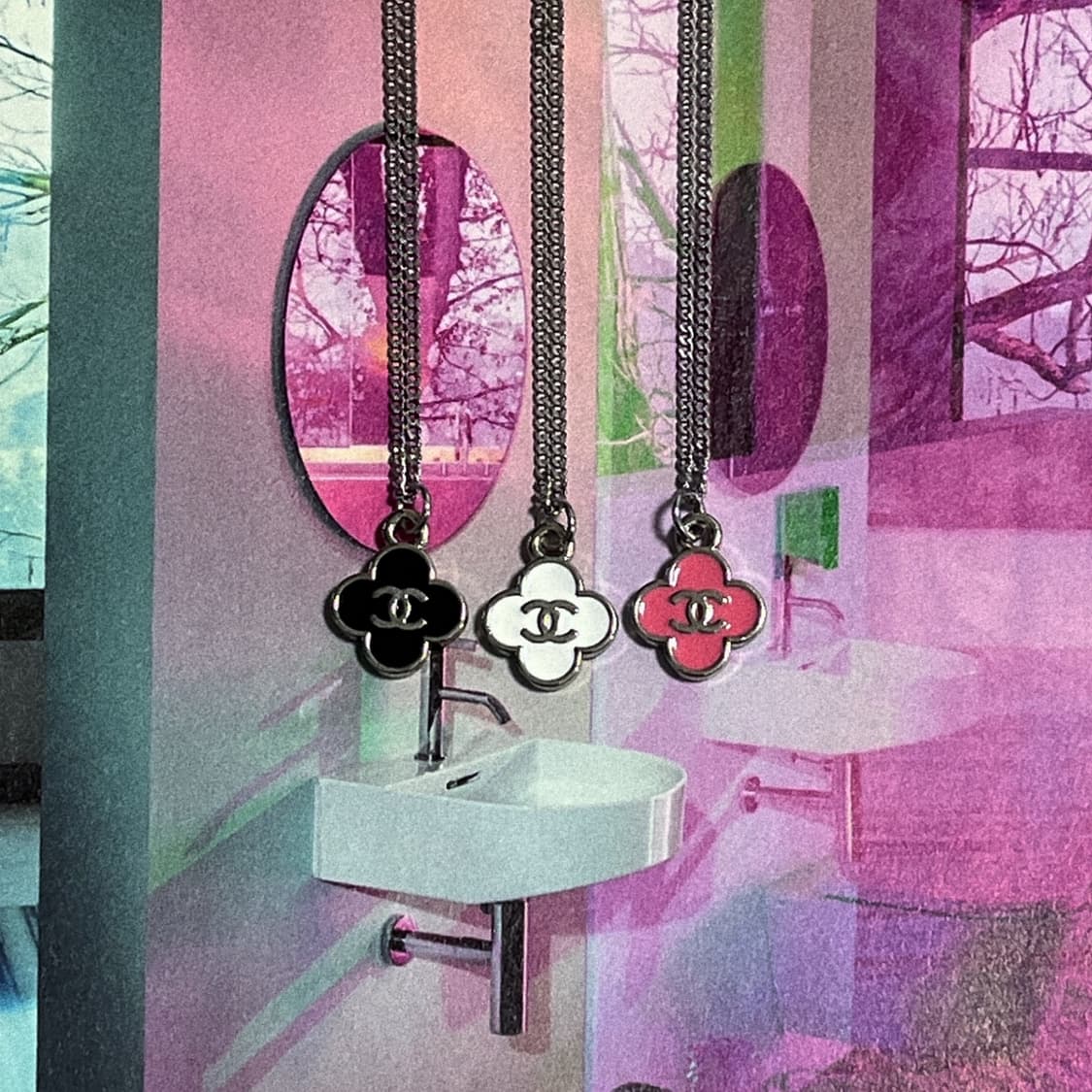 샤넬 쁘띠 클로버 목걸이 상품이미지2