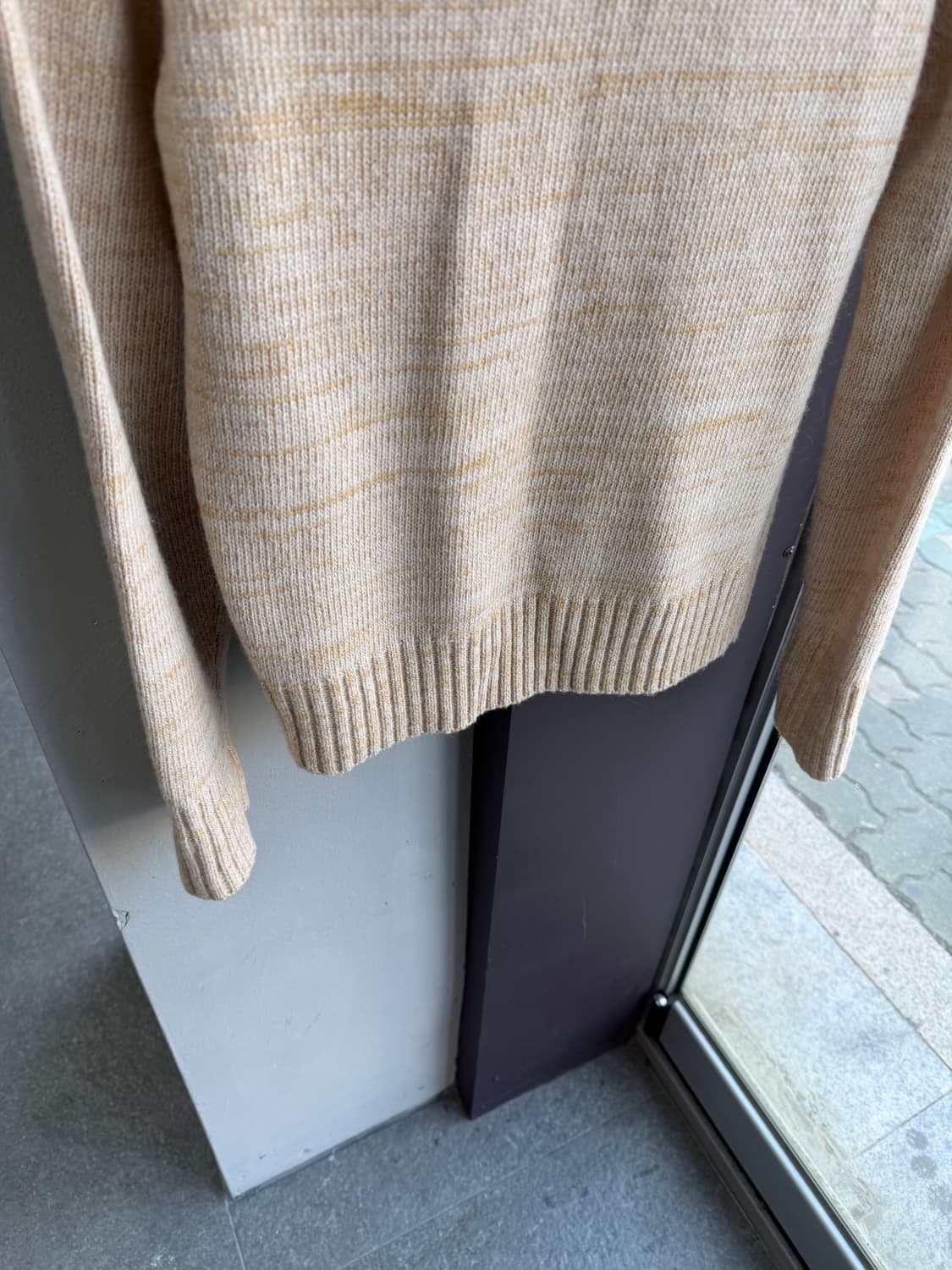 S/ 가니 버터플라이 로고 니트 스웨터 상품이미지7