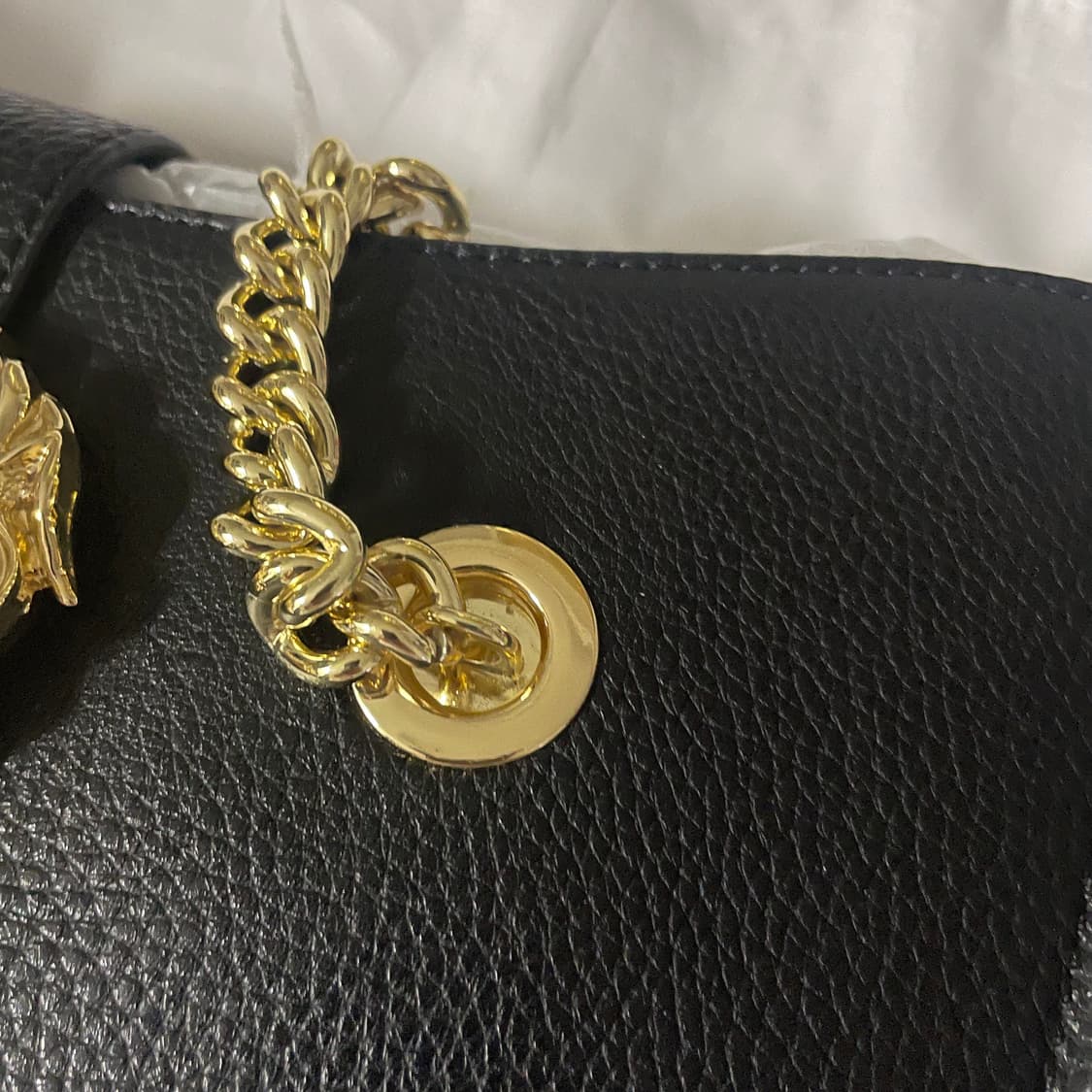 베르사체 진 쿠튀르 블랙 토트백(새상품) 상품이미지5