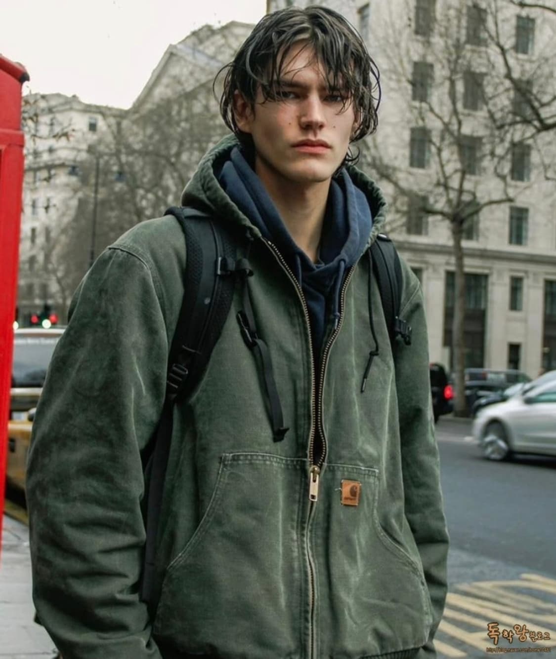 (희귀)00's 칼하트 J130 덕 액티브 자켓 2XL 정품 상품이미지6