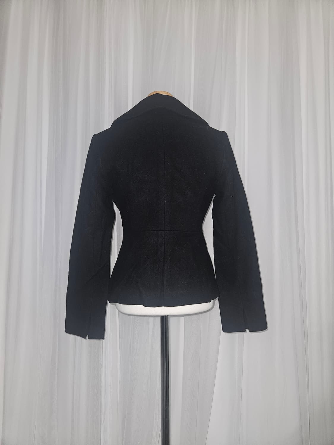 RF 공겜여주 히메 더블버튼 블랙코트 상품이미지2