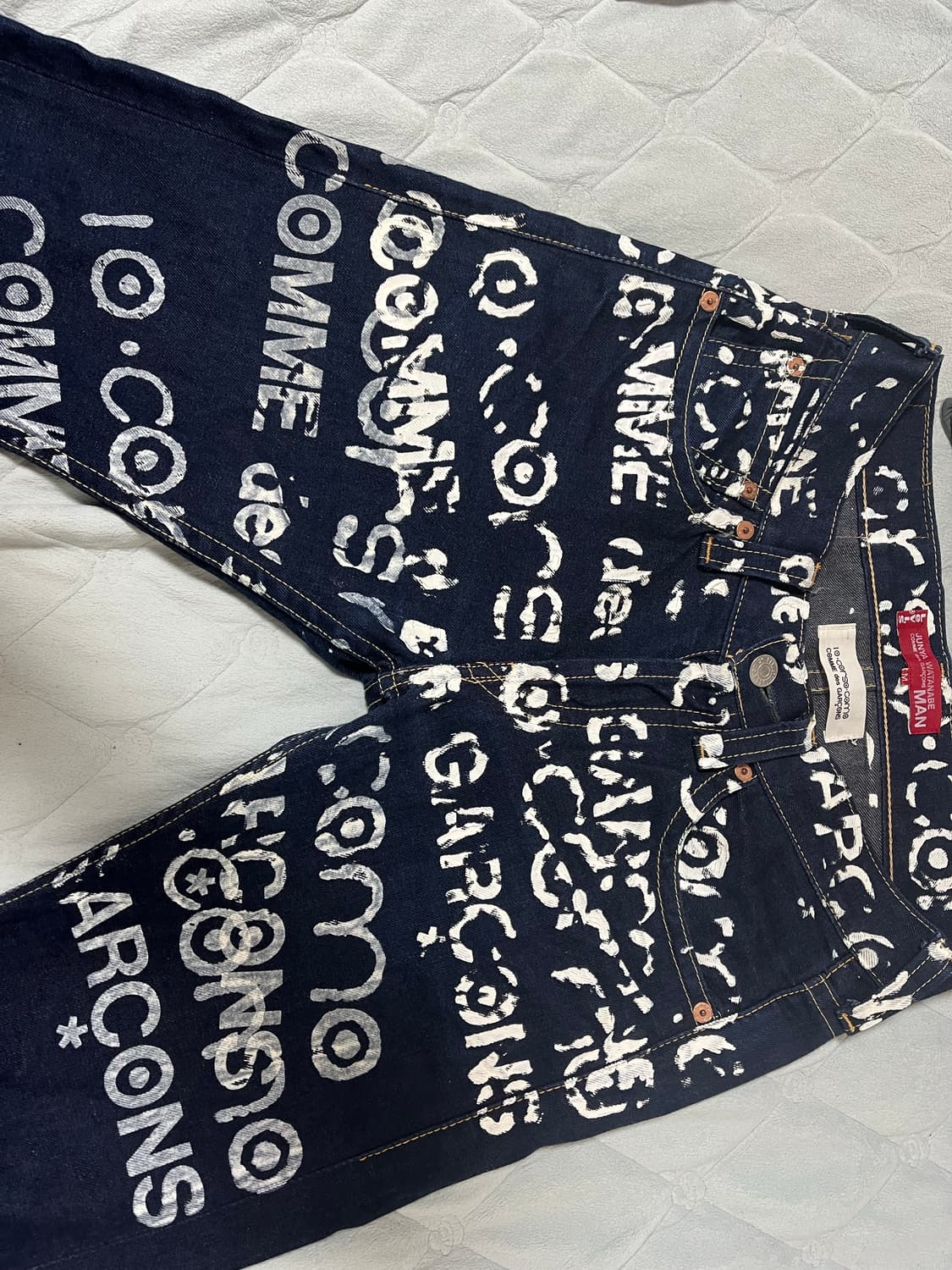 꼼데가르송 준야와타나베 10꼬르소꼬모 청바지 상품이미지5