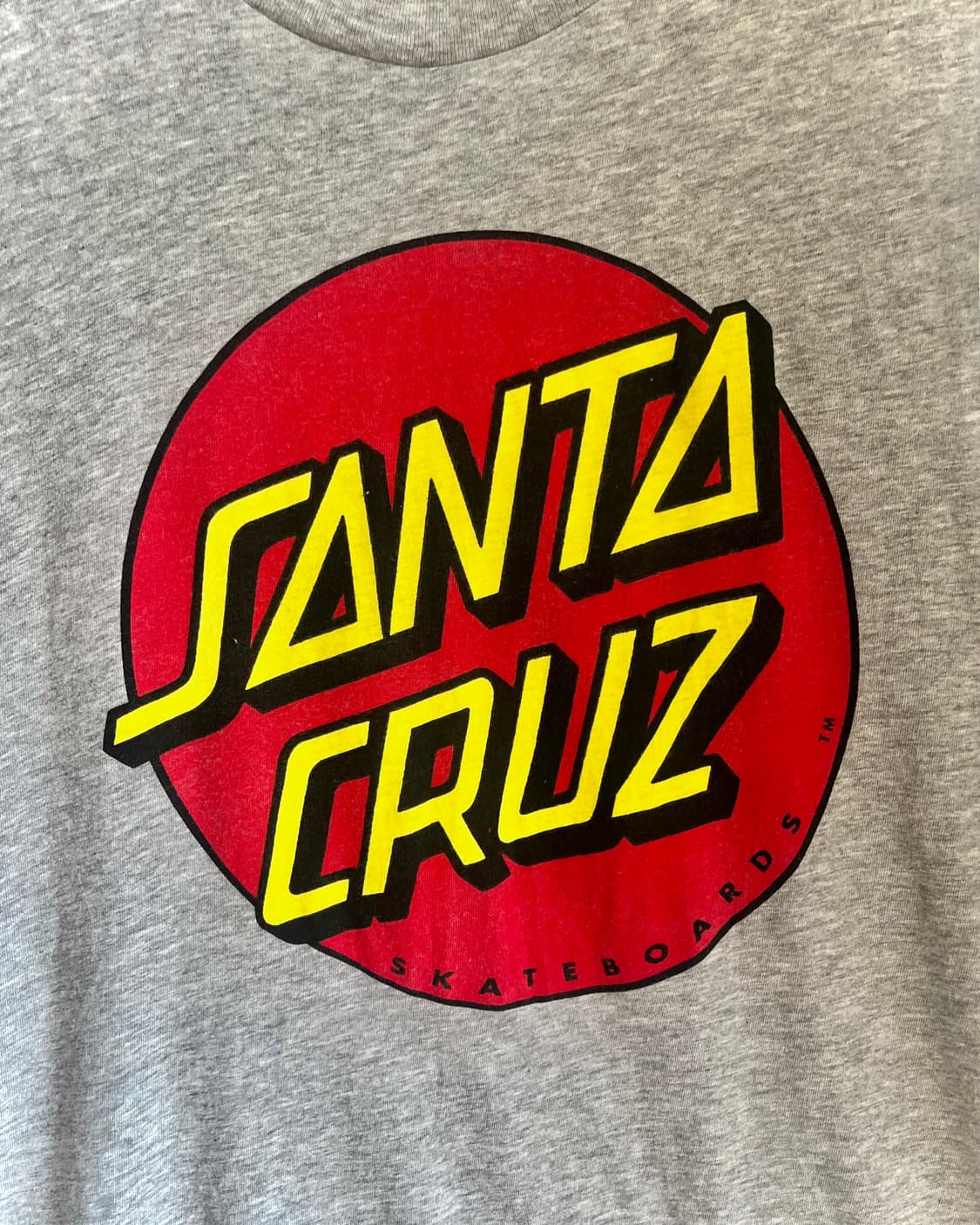 SANTA CRUZ Sleeve Cutting Vtg T-Shirt 상품이미지4
