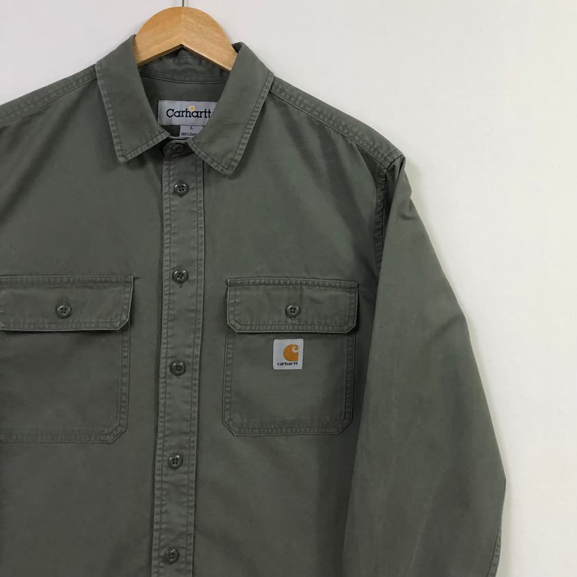 L 칼하트 헤비워크 셔츠 상품이미지1