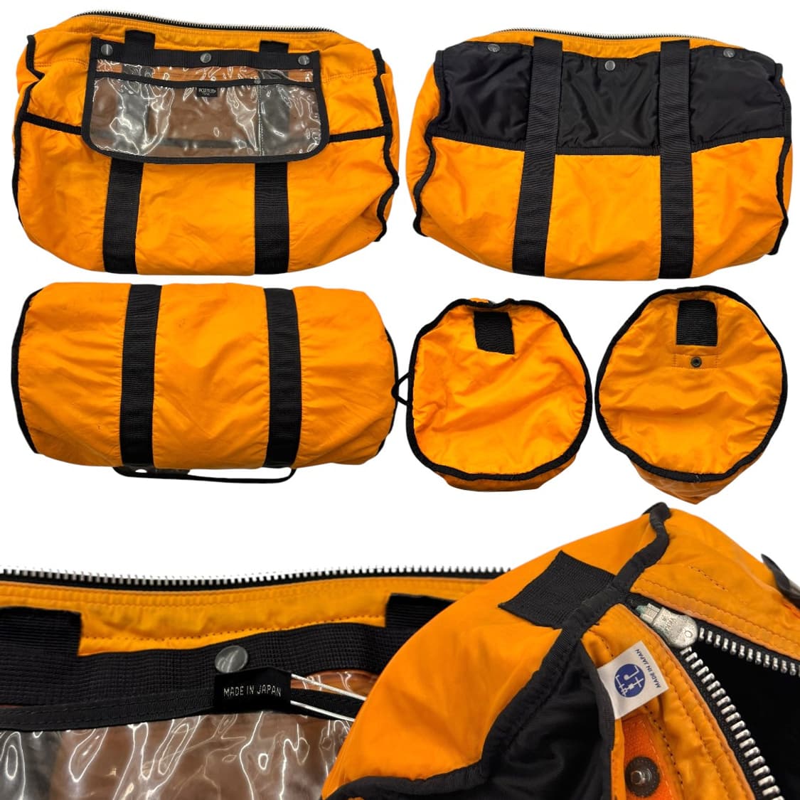 포터 탱커 2way 더플백 블랙 (S) 상품이미지9