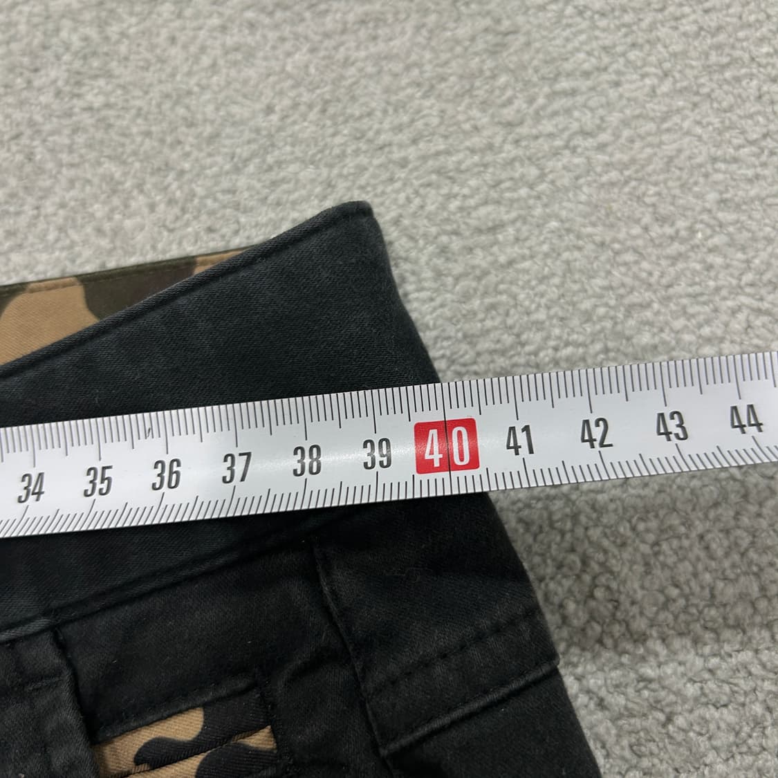 WAAC 블랙 면바지  상품이미지6