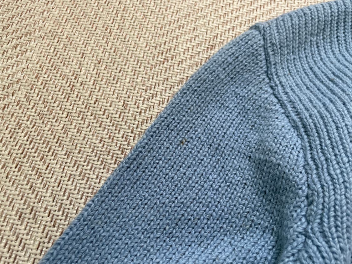 라파키 마하나 뉴질랜드 울 양 패턴 핸드니트 스웨터 J04010 상품이미지2